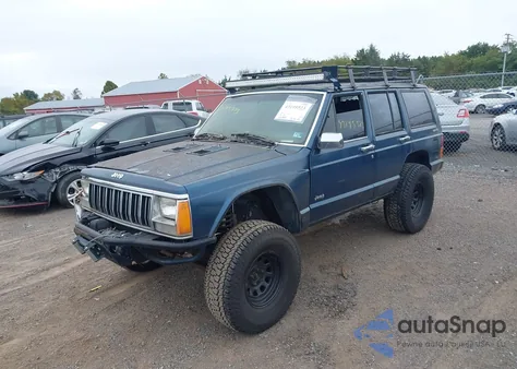 1991 Jeep Cherokee Laredo z USA, uszkodzony, nr VIN 1J4FJ58SXML597313